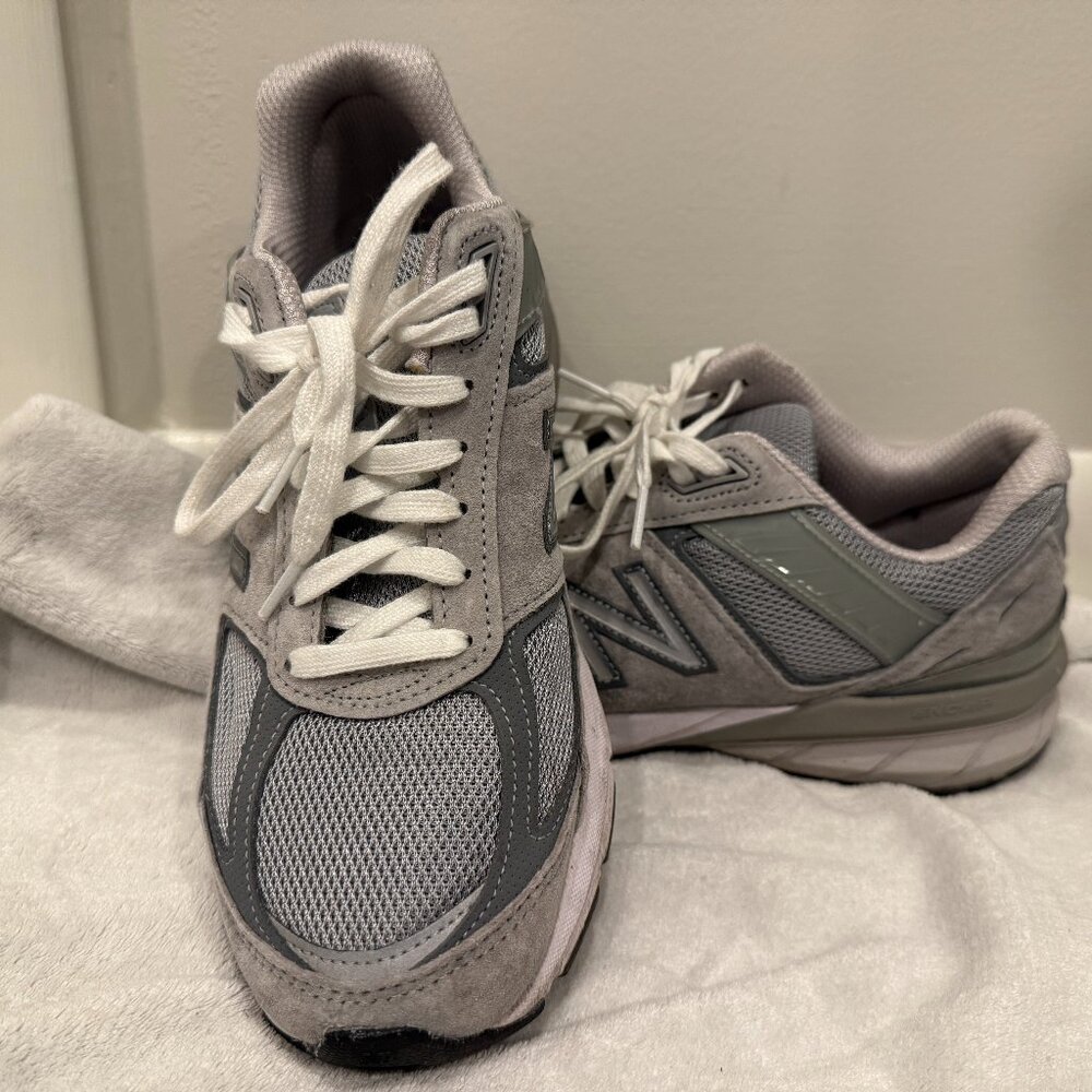 Women's New Balance 990 Gray GUC 9 Wide/D Gray